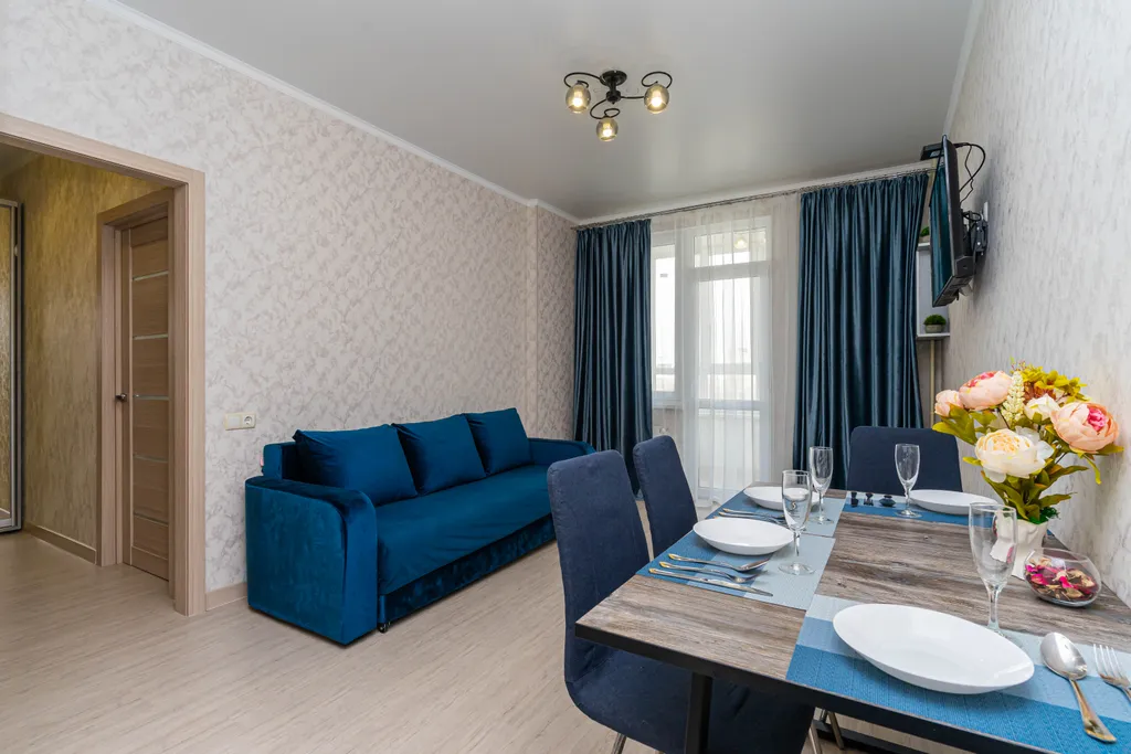 Квартира Квартира Евродвушка люкс — Мирное