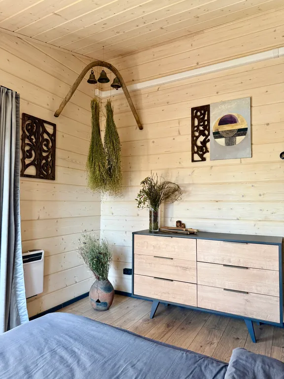 Уютный дом с чаном