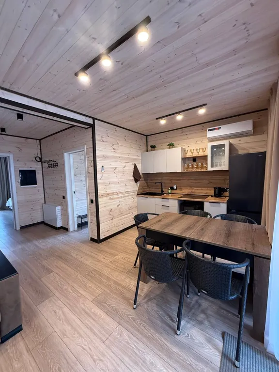 Комфортный дом на компанию с видом на озеро Тургояк