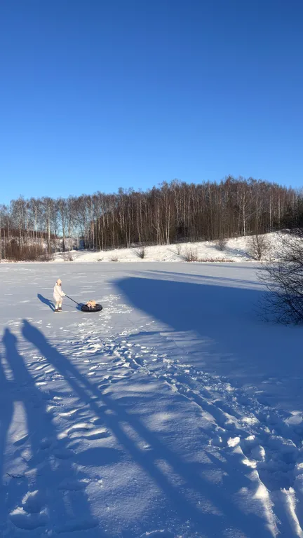 Уютный новый дом с сауной включена в стоимость и видом на озеро и лес