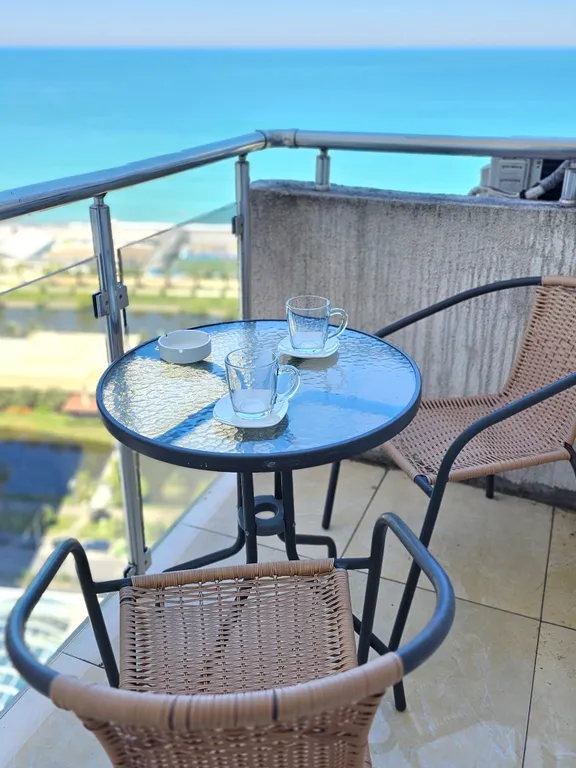 727 студия с видом на море, красочными восходами и закатами