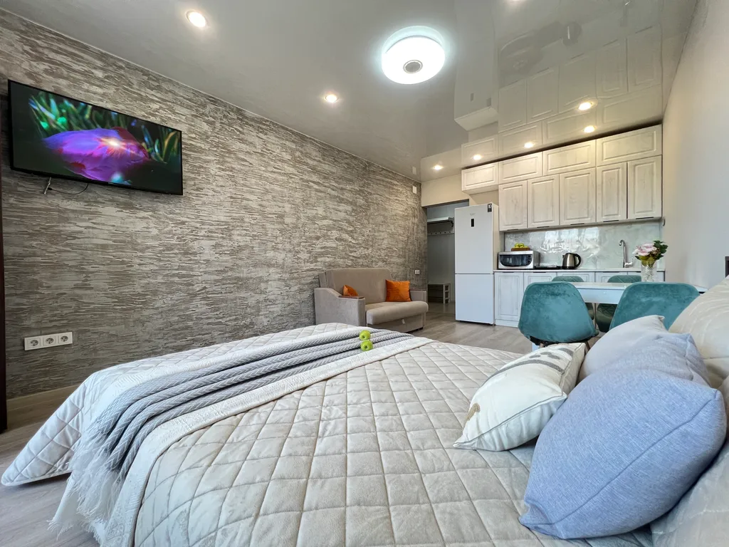 Комфортная студия в центре. Не берем оплату за финальную уборку