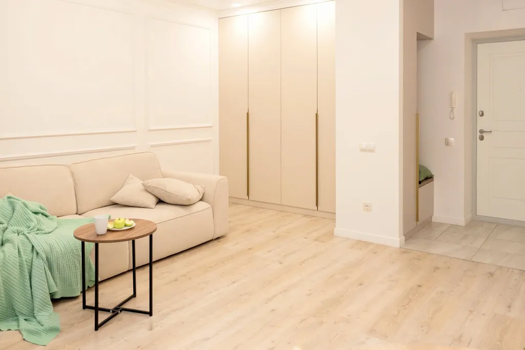 Нежная квартира с дизайнерским ремонтои