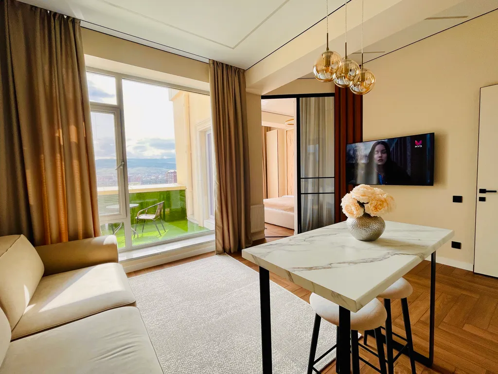 Квартира Квартира Дизайнерская студия на первой береговой — Махачкала