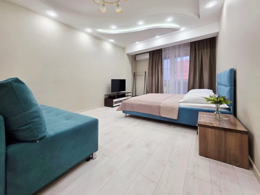 Уютная просторная 2х комнатная квартира с видом на город