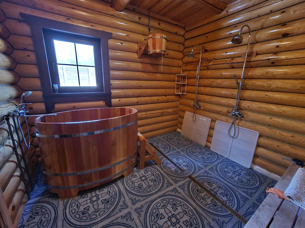 Уютный дом с финской сауной на территории заповедника