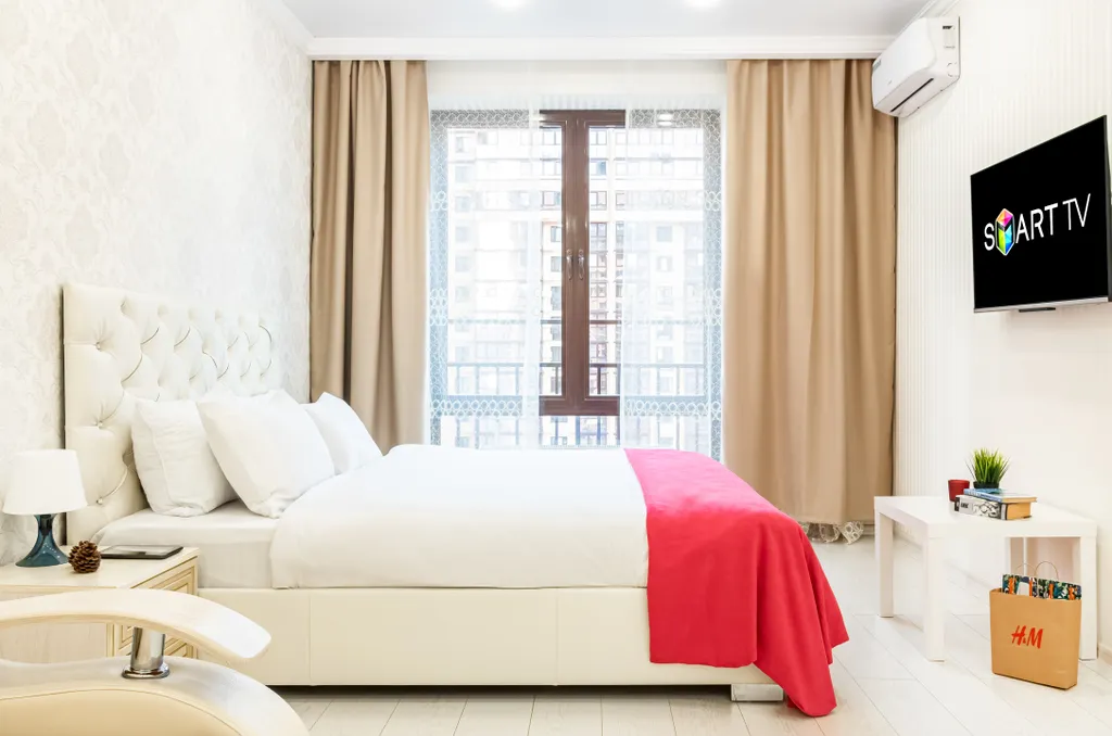 Квартира Квартира Стильный апартамент с панорамой, жк «маршал», 15 этаж, lounge-балкон — Краснодар