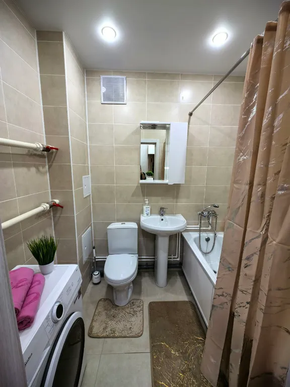 Уютная квартира с кондиционером в новом доме в южной части города