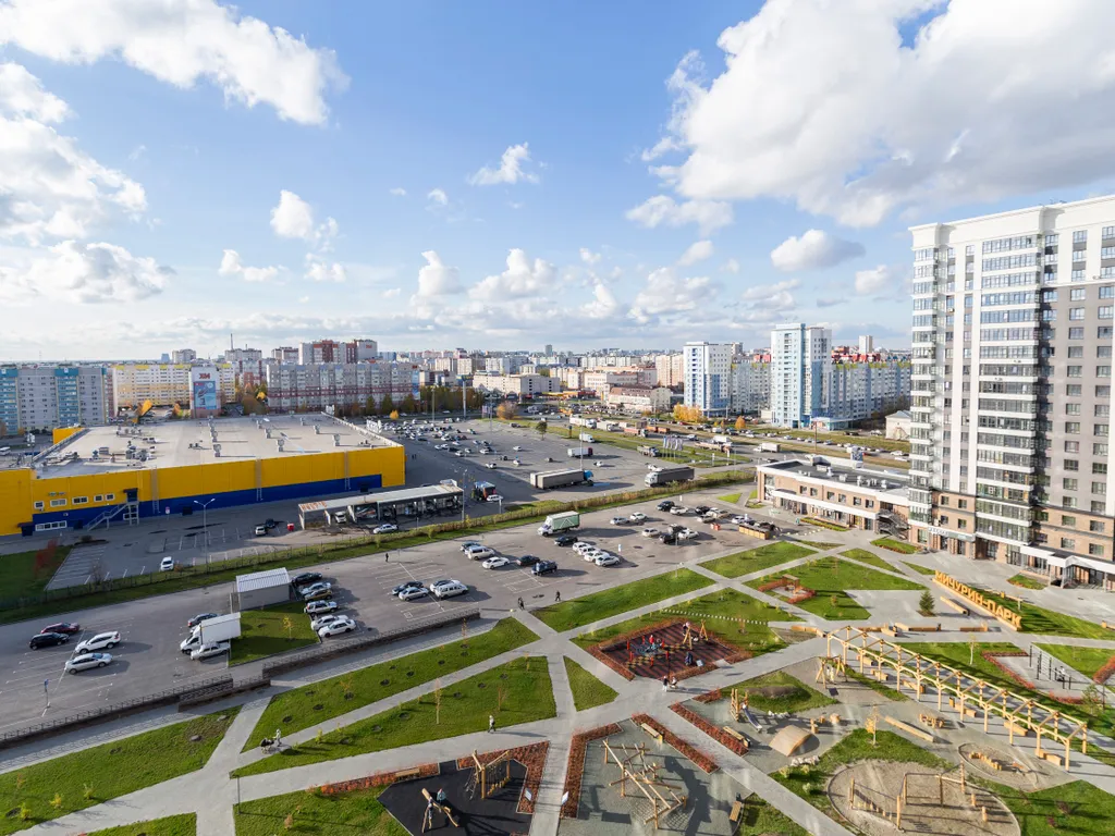 Однокомнатная квартира с видом на лес