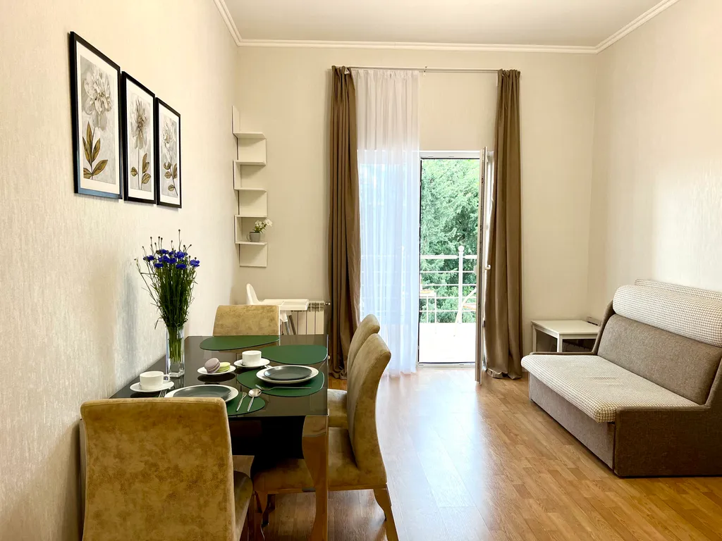 Семейная 2-комнатная квартира, 3 минуты до моря, ТРЦ Мандарин