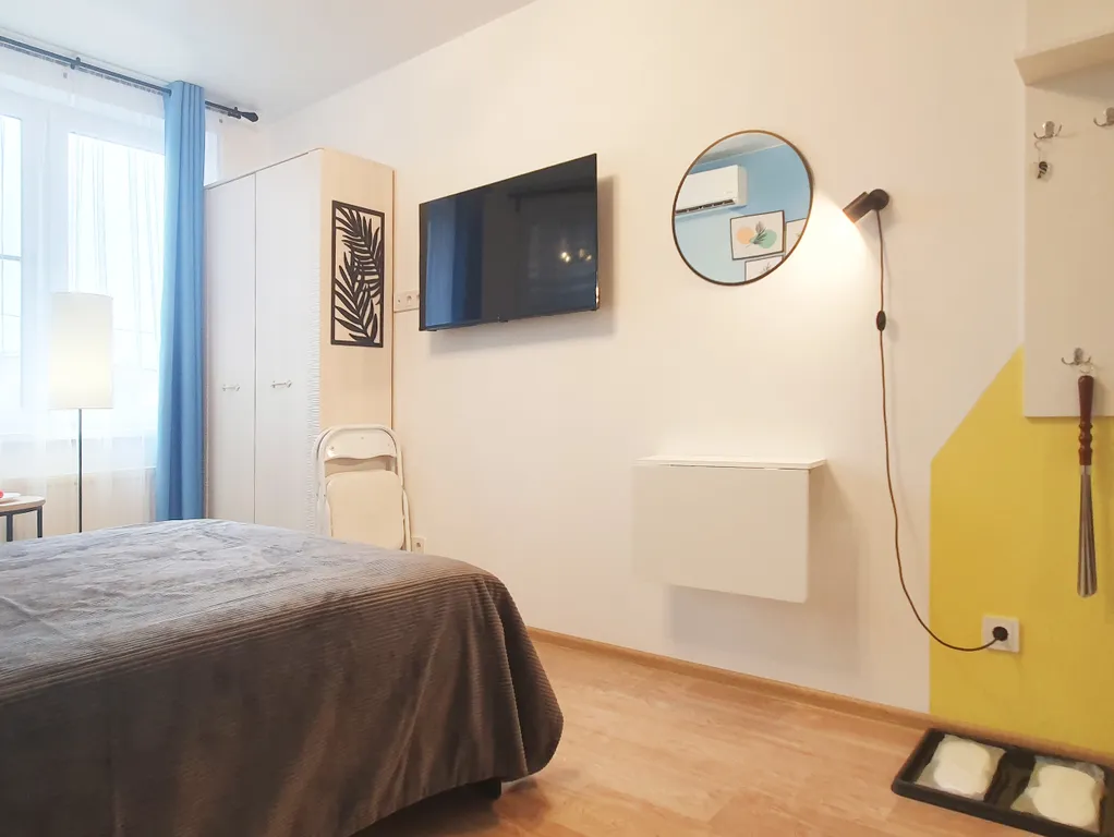 Новая студия, чистый подъезд, свежий ремонт, пешком до Борисоглебского