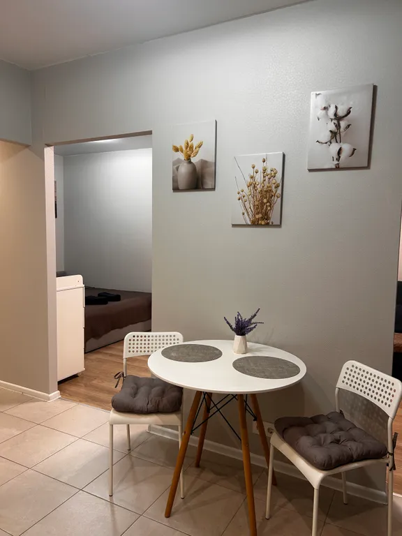 Нoвая уютнaя 1-комнатная квартира