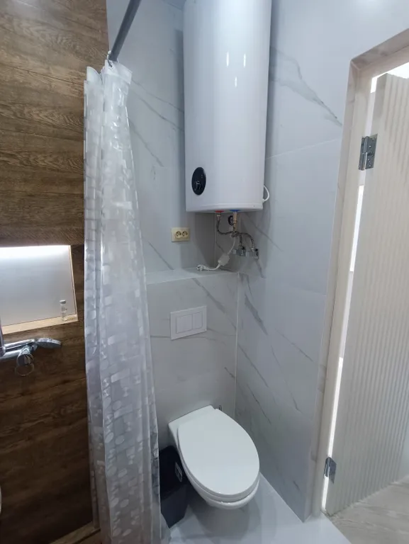 1к. Кв. 38 кв. 7 мин до пляжа. Для 4-5 гостей