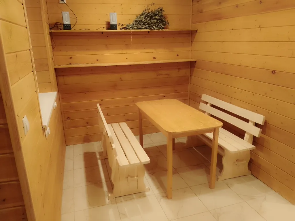 Отдельный номер в доме с баней на дровах и мангалом