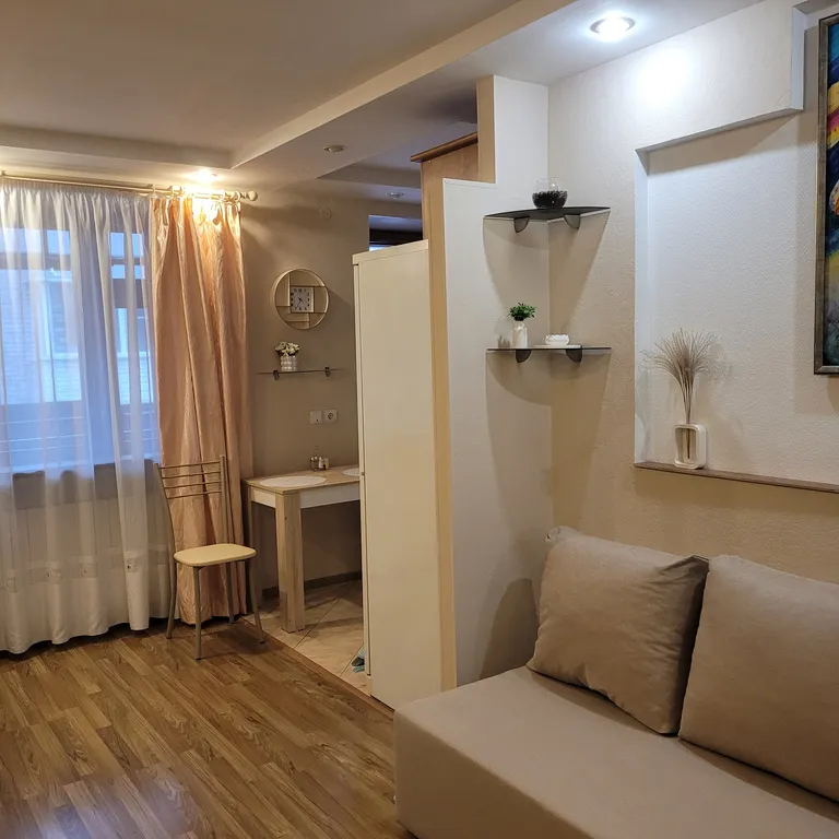 Уютная студия около ж/д вокзала