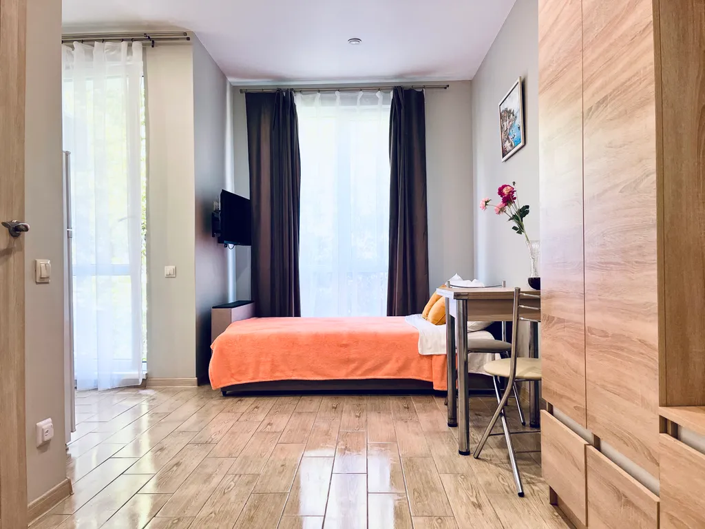 Квартира Уютная квартира в ЖК с бассейном недалеко от моря в Кургородке — Сочи