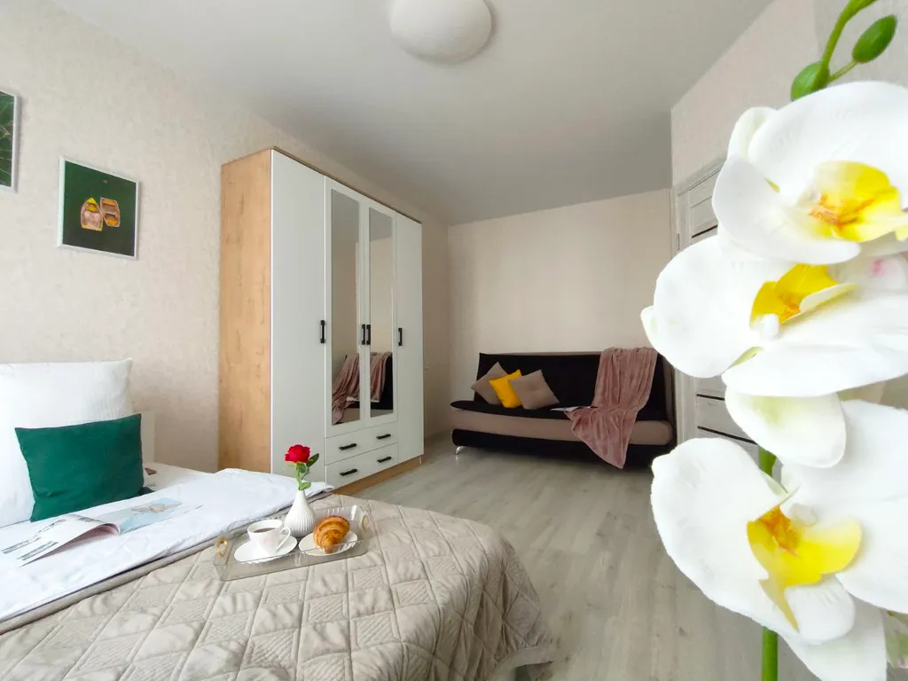 Светлая квартира в новом доме  с душевным сервисом и заботой