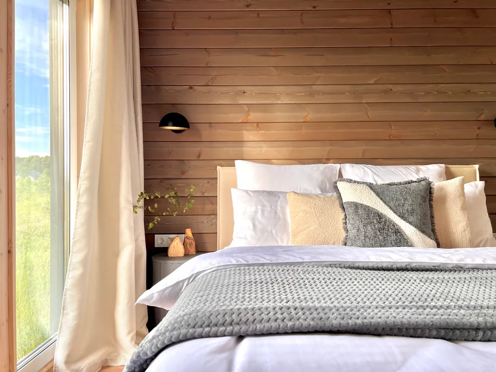 Побег из города, дом с сауной и камином