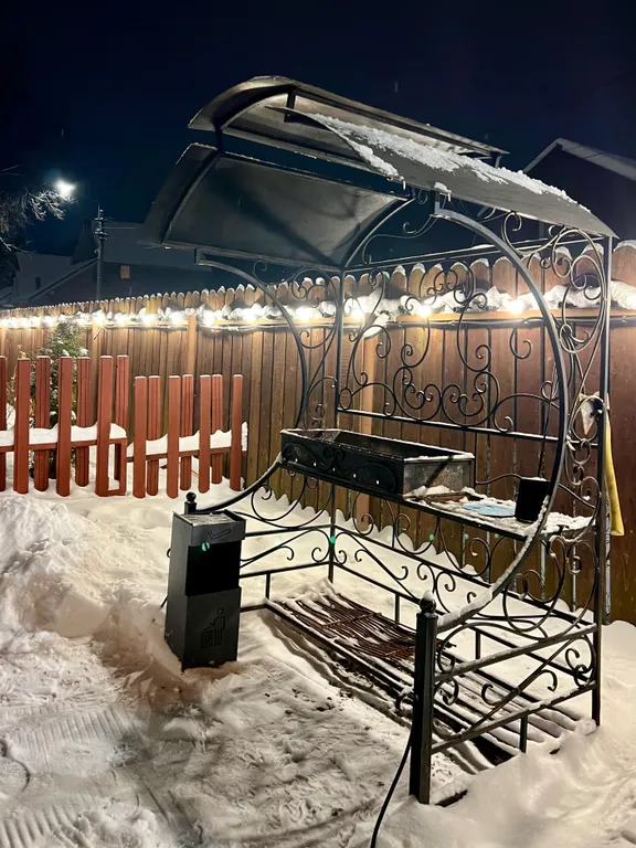 Коттедж Дом с баней на дровах, чаном и уютным двором с лобным местом — Лопатино