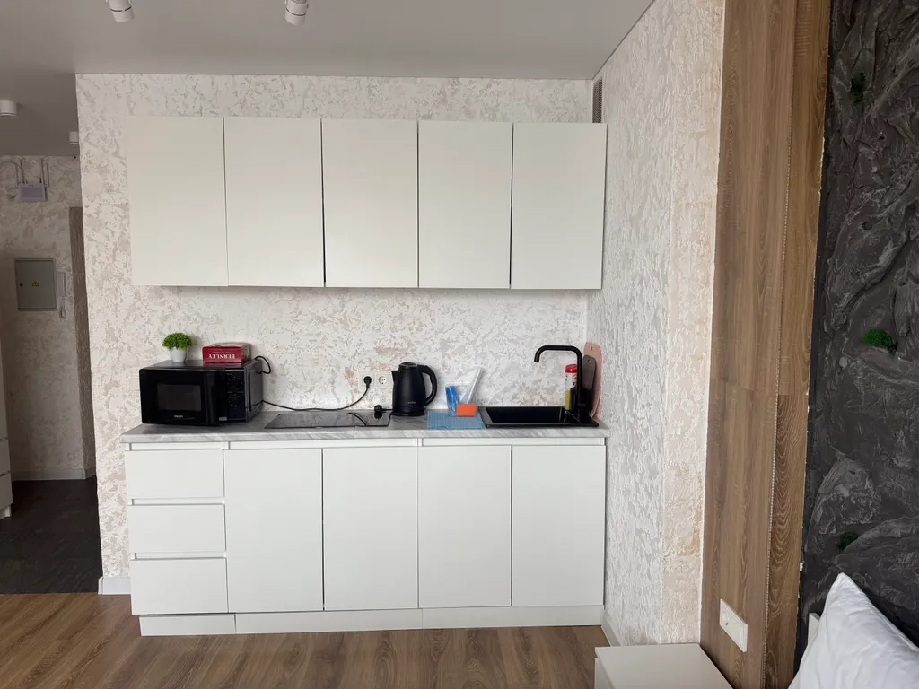 Уютная студия с дизайнерским ремонтом на конституции