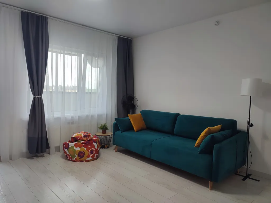 Квартира Квартира Уютная новая студия в ЖК Юттери — Колпино