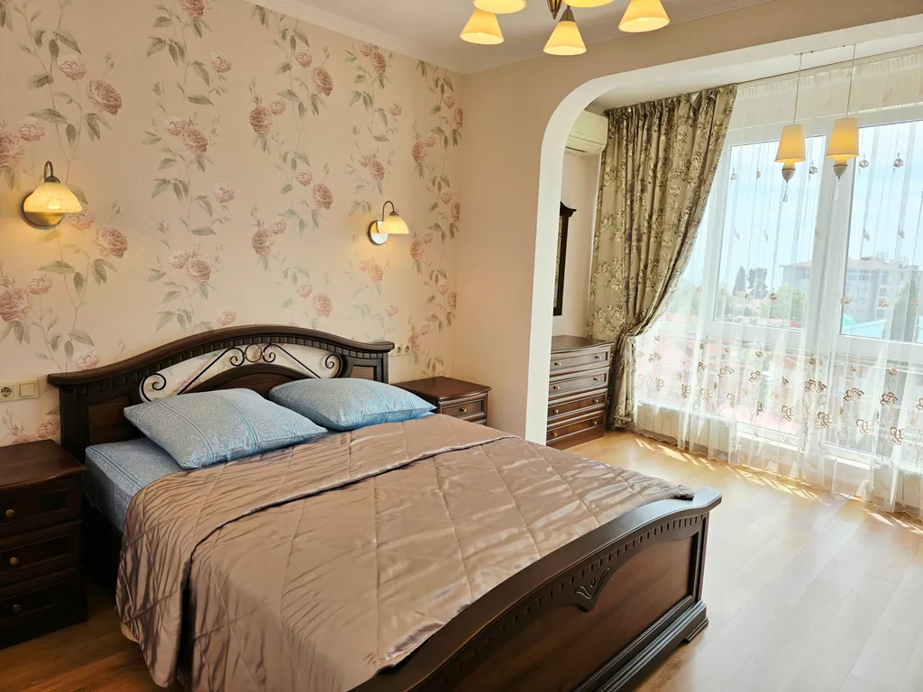 Квартира Просторная квартира с видом на море — Адлер