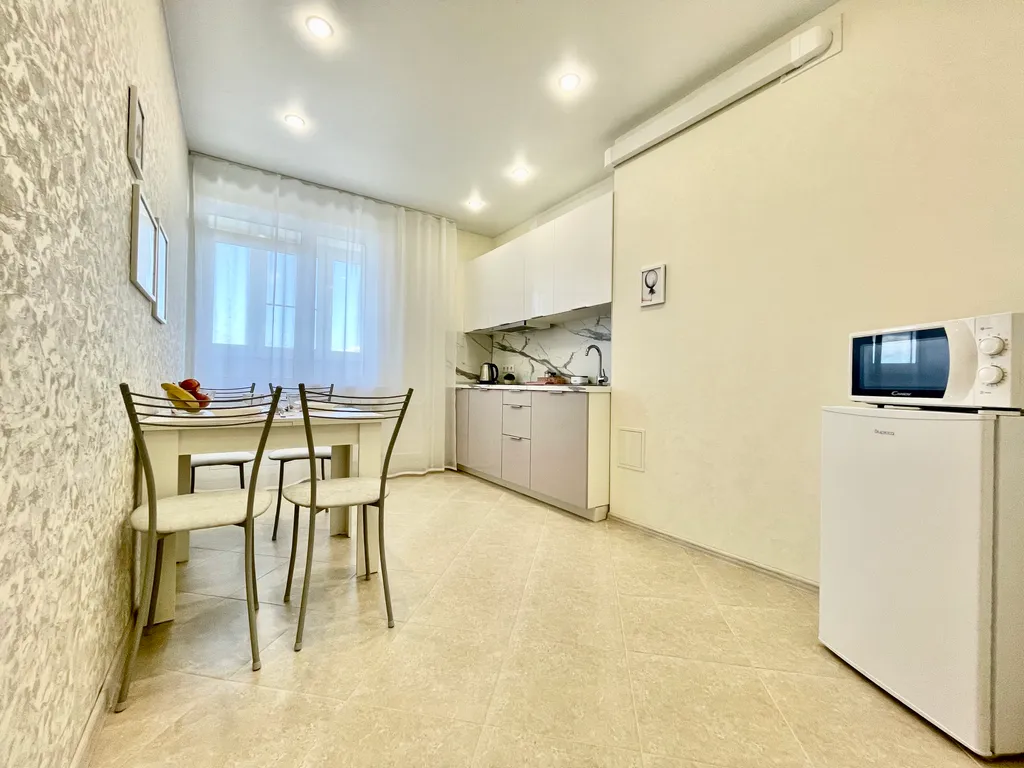 Квартира 1-комнатная квартира в новом доме с видом на Волгу — Самара