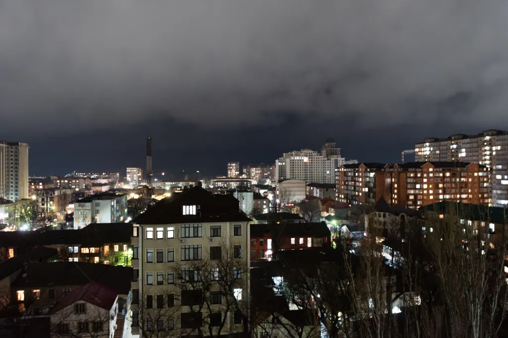 Квартира 1-комнатная квартира в центре города с панорамными окнами — Махачкала