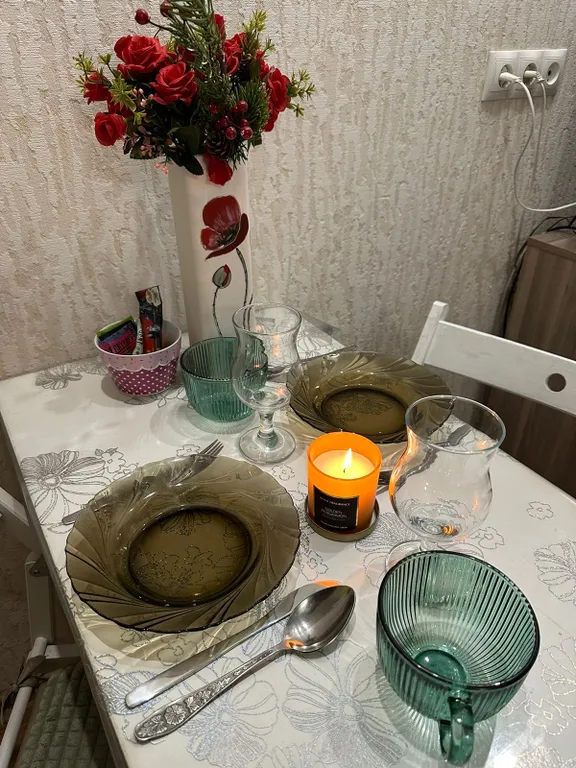 Квартира Квартира Студия Romantic у метро Заельцовская — Новосибирск