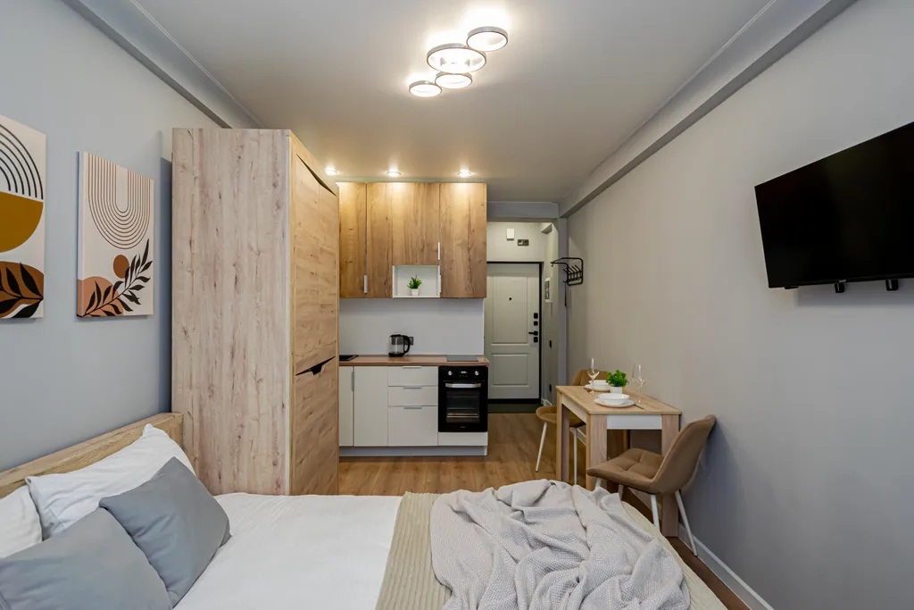 Уютная студия у цирка