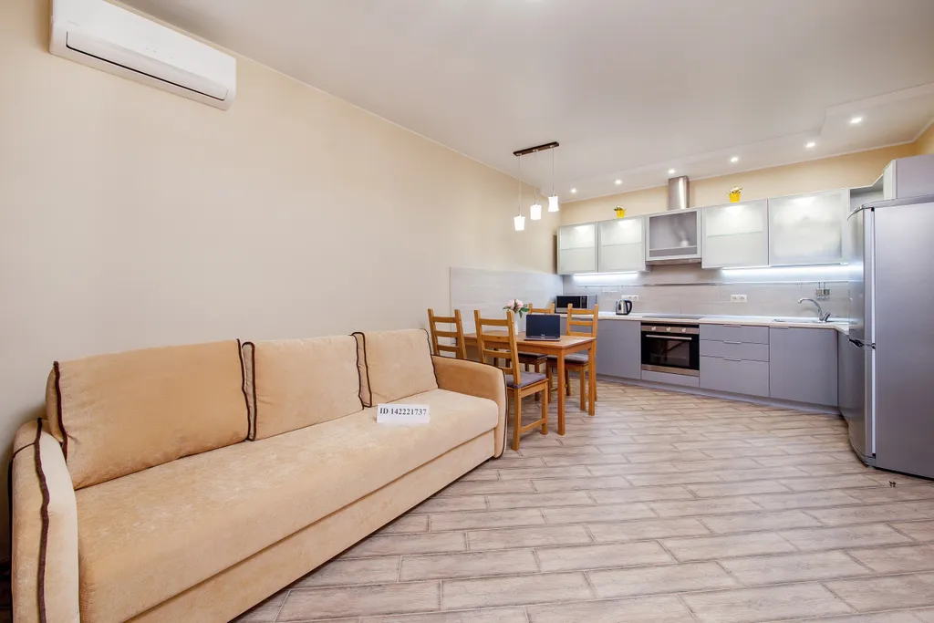 Квартира Квартира Уютная евродвушка около парка Галицкого — Краснодар