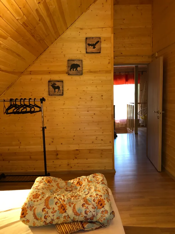 Карельская Дача Уютное шале с камином в сосновом бору, берег Сямозера