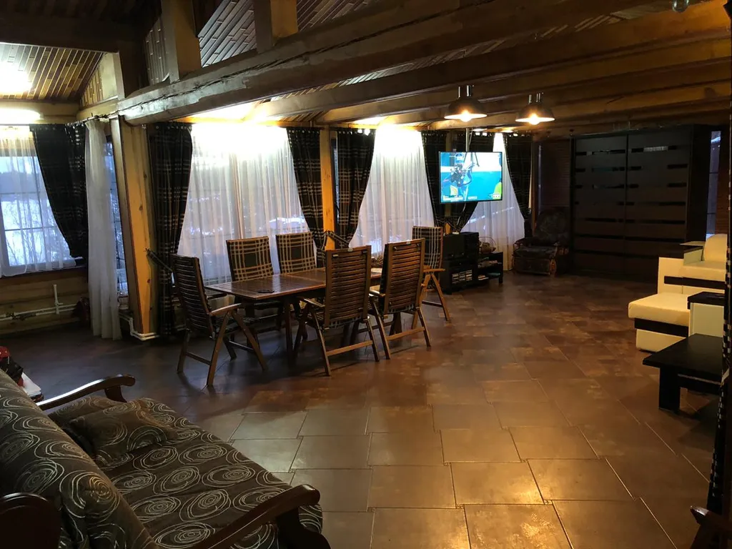 Дом с баней на берегу Волги