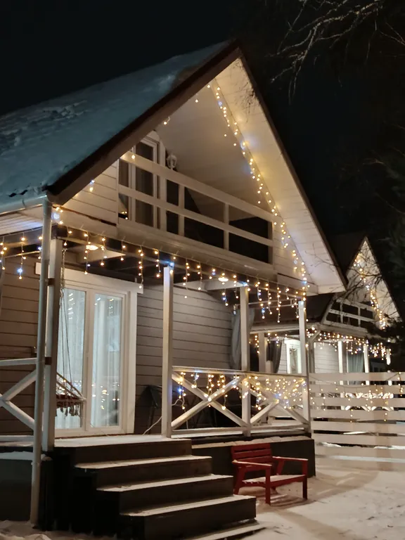 Коттедж Лесной домик Калина с кедровой сауной, горячей купелью и видом на тайгу — аренда посуточно в Емельяново