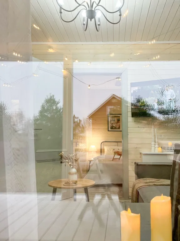 Коттедж Сканди дом с фотозонами и сауной у залива — Санкт-Петербург