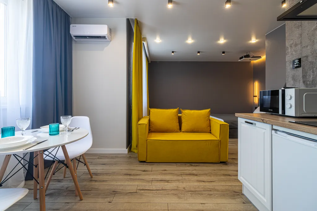 Квартира Квартира Стильный апарт с Алисой и проектором — Краснодар