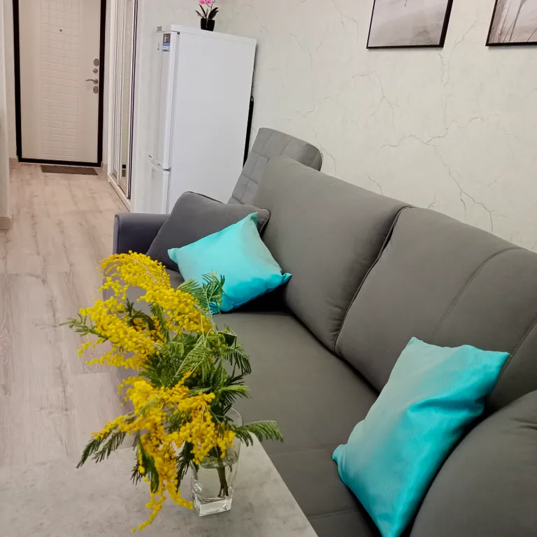 Солнечная, уютная квартира-студия, ЖК Флора, Кудепста — аренда посуточно в Кудепста