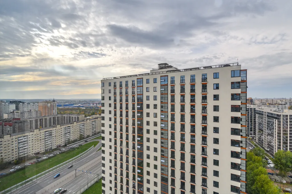 Квартира Квартира Студия в ЖК Салют у аэропорта — Санкт-Петербург