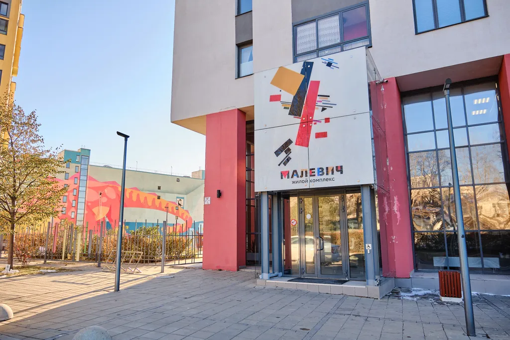 Квартира квадрат в малевиче