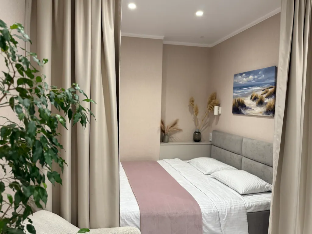 Чистая и уютная квартира с видом на Волгу и на остров — аренда посуточно в Астрахань