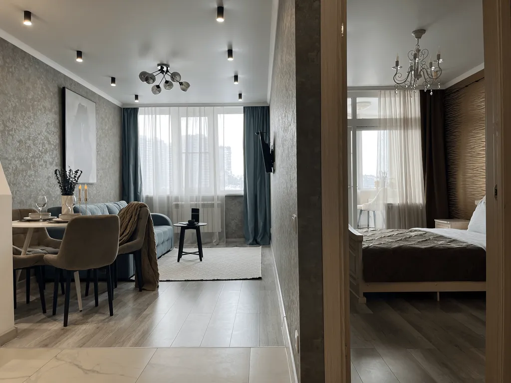 Апартаменты с сервисом 5* отеля на берегу реки