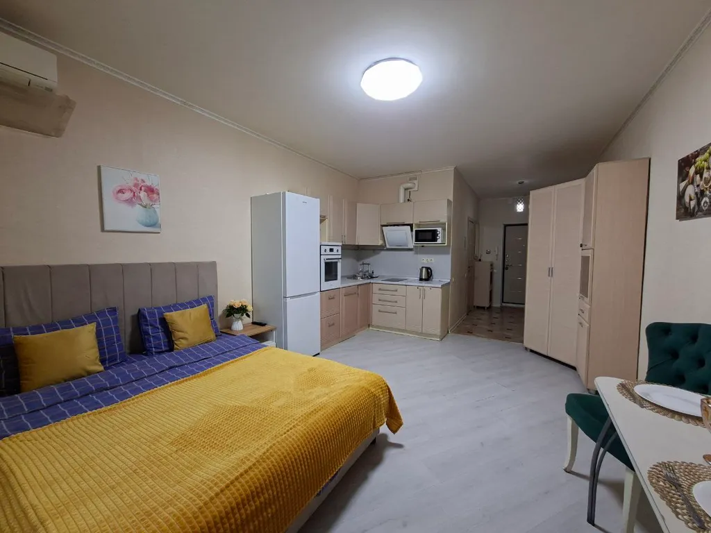 Уютная студия для комфортного проживания