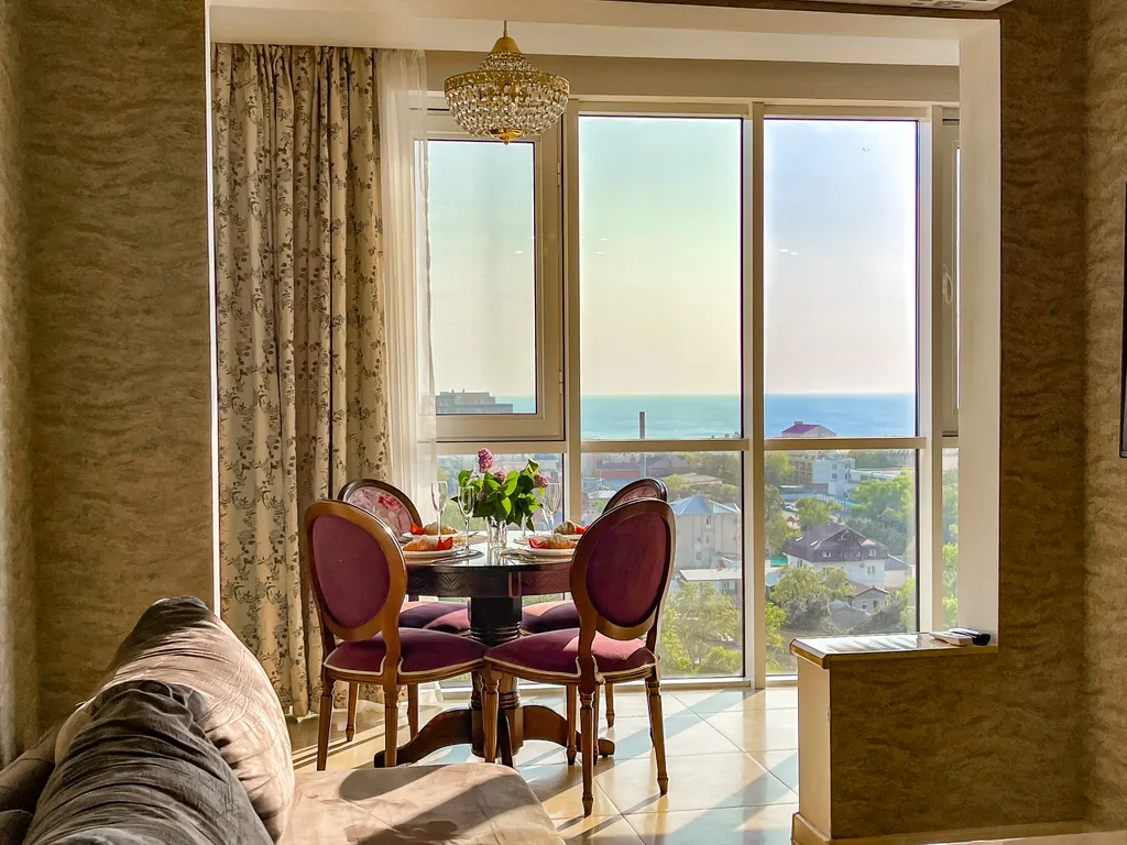 Квартира Квартира в сквере с панорамным видом на море — Анапа