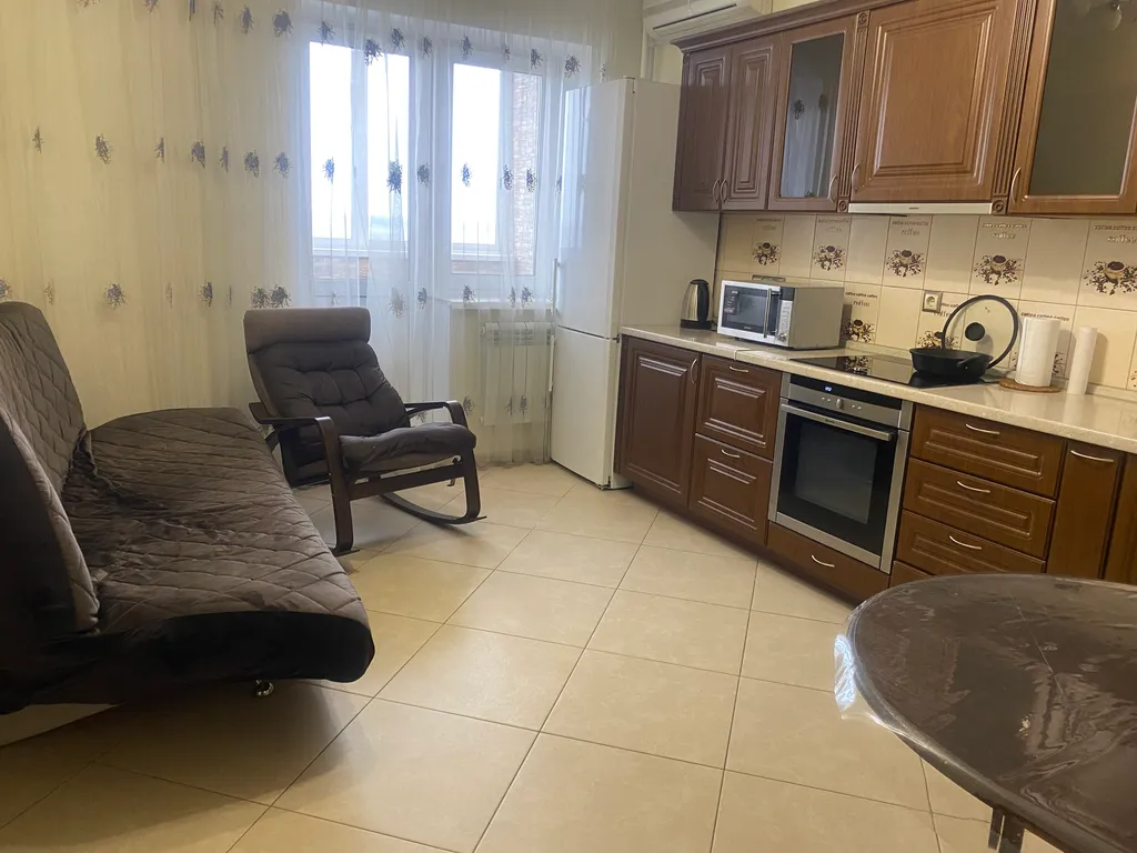 Уютная однокомнатная квартира с большой кухней-гостинной