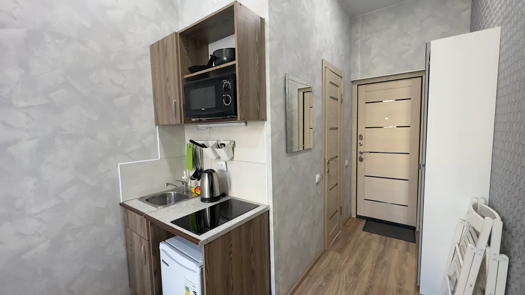 Квартира Хорошая квартира-студия у метро Лиговский Проспект — Санкт-Петербург