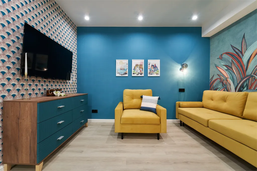 Квартира с отдельной спальней и дизайнерским ремонтом