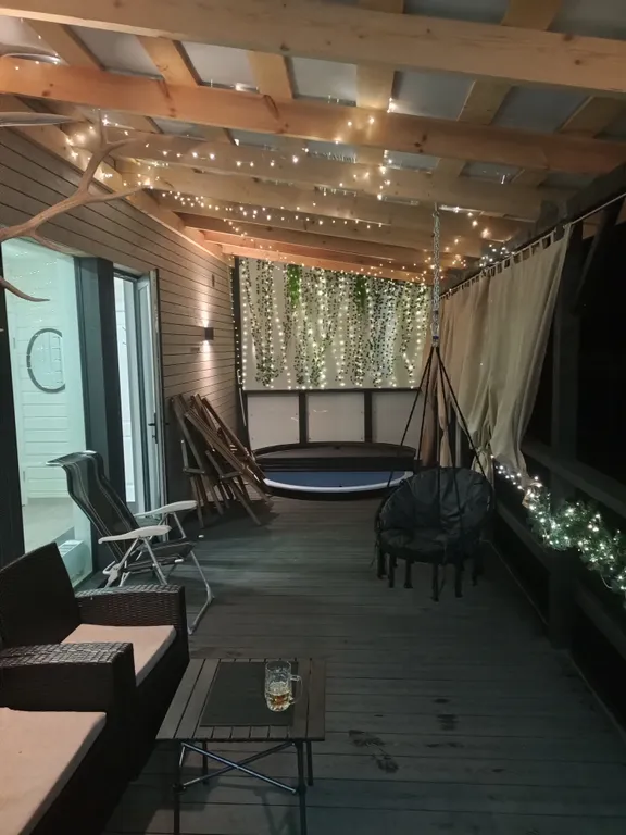 Уютный дом с сауной и купелью для отдыха