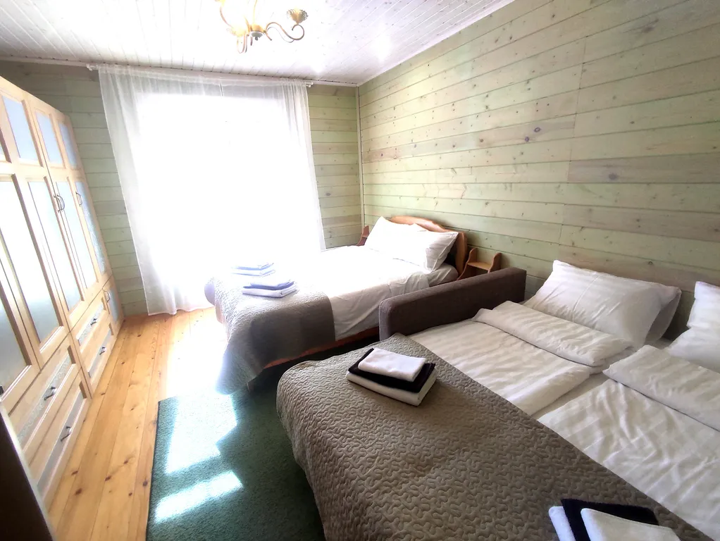 Эко-дом с видом на лес и горы