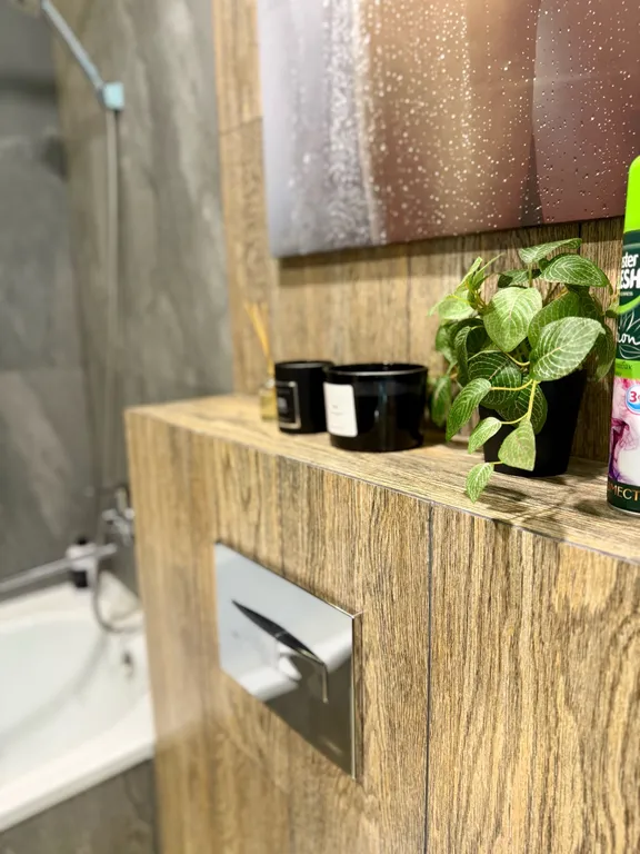 Новая квартира с потрясающим видом из окна на город