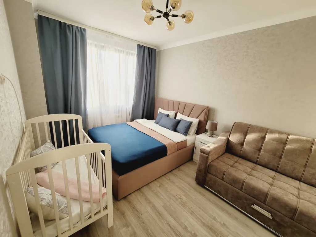 Большая квартира с видом на Волгу